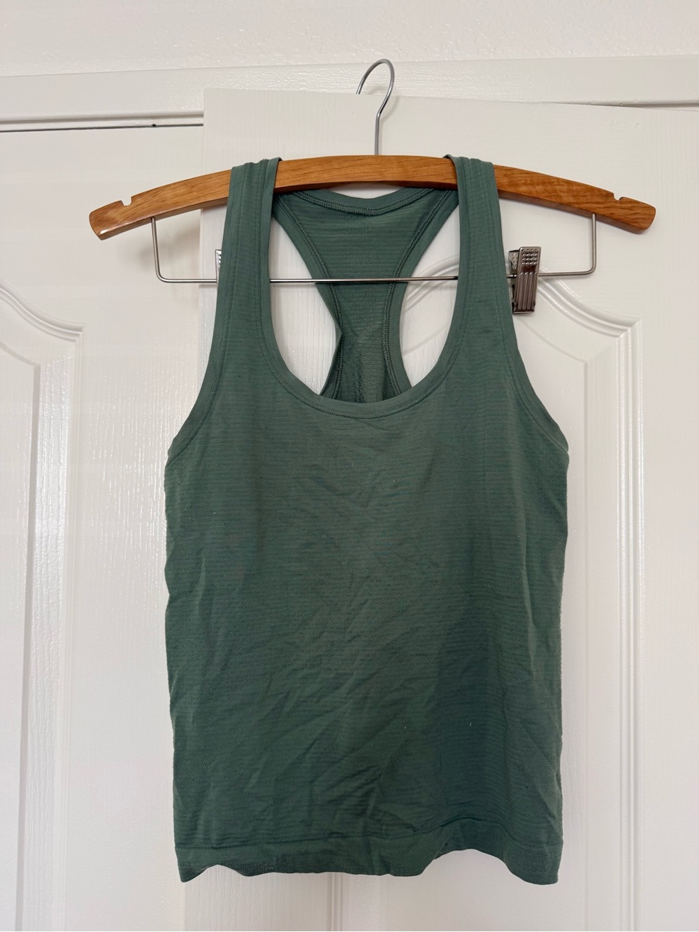 lululemon athletica Dark Green Racerback Tank